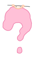 Pinky Cotton Candy Girl sticker #7918785