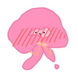 Pinky Cotton Candy Girl sticker #7918790