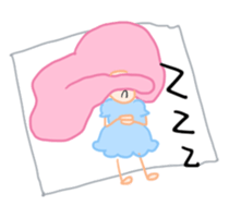 Pinky Cotton Candy Girl sticker #7918795