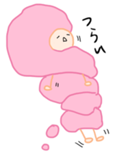 Pinky Cotton Candy Girl sticker #7918812