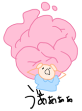 Pinky Cotton Candy Girl sticker #7918813