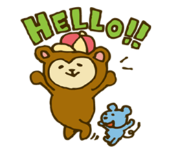 LOVE KUMA&NEZUMIE sticker #7919141