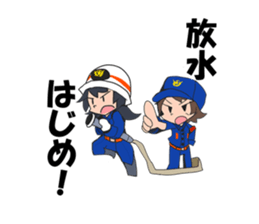 Women's Fire corps sticker #7919394