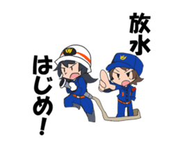 Women's Fire corps sticker #7919394