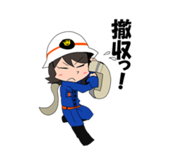 Women's Fire corps sticker #7919400