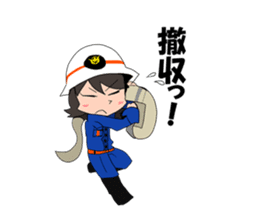 Women's Fire corps sticker #7919400