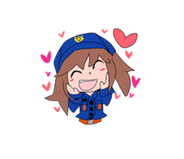 Women's Fire corps sticker #7919404