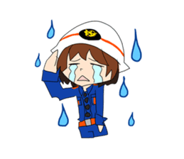 Women's Fire corps sticker #7919406