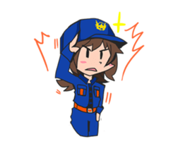 Women's Fire corps sticker #7919415