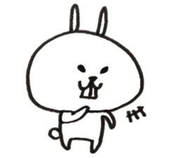 It is loose Rabbit 3 sticker #7919428