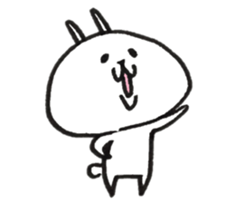 It is loose Rabbit 3 sticker #7919455