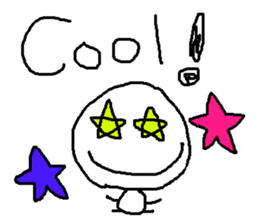 cute hand writing sticker sticker #7920264