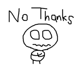 cute hand writing sticker sticker #7920293