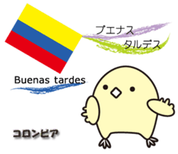 "Hello" of the world sticker #7920471