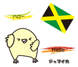 "Hello" of the world sticker #7920484