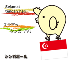 "Hello" of the world sticker #7920492