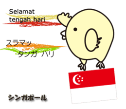 "Hello" of the world sticker #7920492