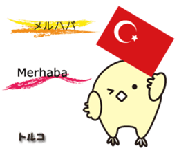 "Hello" of the world sticker #7920496