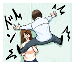 kabedon2 sticker #7920905