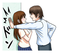 kabedon2 sticker #7920906