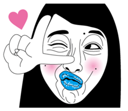 Strange face all stars 16. sticker #7921148