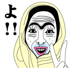 Strange face all stars 16. sticker #7921157