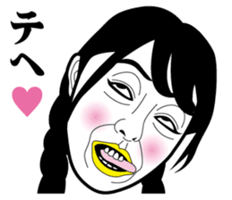 Strange face all stars 16. sticker #7921161