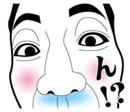 Strange face all stars 16. sticker #7921173