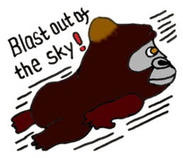 Gorilla Giannis and Kay - ENGLISH sticker #7921510