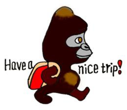 Gorilla Giannis and Kay - ENGLISH sticker #7921520