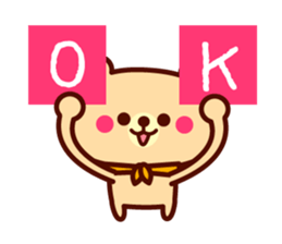 Scarf Bear sticker #7922208