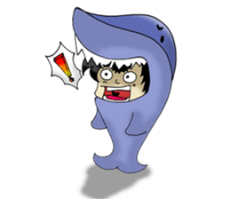 PuuBoy ( Young red hat boy ) sticker #7922501