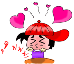 PuuBoy ( Young red hat boy ) sticker #7922509