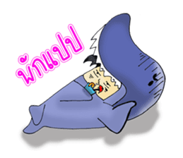 PuuBoy ( Young red hat boy ) sticker #7922517