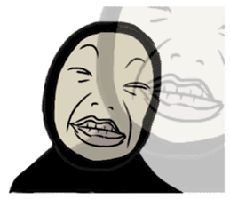 Funny Man Can Smile sticker #7922817