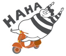 V BOY /English version sticker #7922860