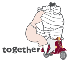 V BOY /English version sticker #7922867