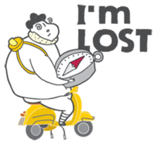 V BOY /English version sticker #7922891