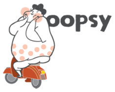 V BOY /English version sticker #7922892