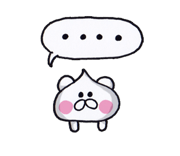 The rice-ball bear sticker #7923244