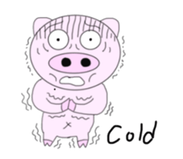 Pig became a rider sticker #7923439