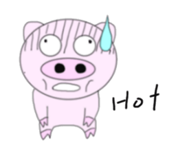 Pig became a rider sticker #7923440