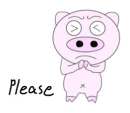 Pig became a rider sticker #7923454