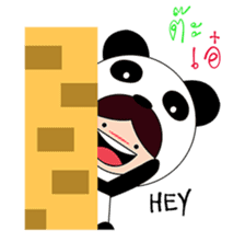 Nuu Panda n family sticker #7923500