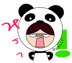 Nuu Panda n family sticker #7923502