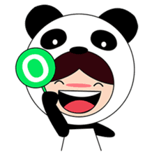 Nuu Panda n family sticker #7923506