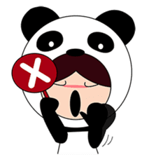 Nuu Panda n family sticker #7923507