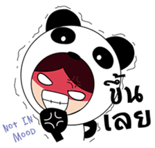 Nuu Panda n family sticker #7923514