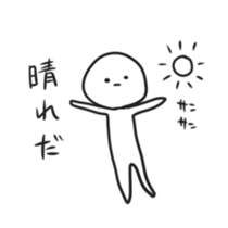 Serious look stamp sticker #7923781