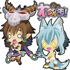 Waguruma Sticker(Everyday of sheep)